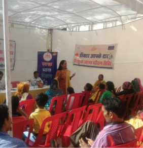 Sanidhya - Women engaged in handicraft work